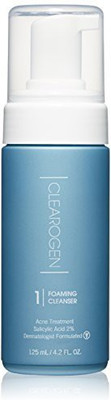 

Clearogen Foaming Cleanser For Acne And Blemishes Natural Ingredients Fresh Botanical Gently Cleanses Dirt Oil And Makeup(124.21 ml)