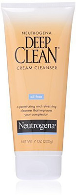 

Neutrogena Deep Clean Cream Facial Cleanser With Salicylic Acid(207.02 ml)