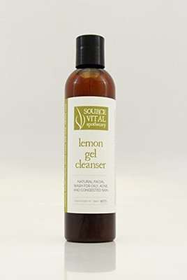 

Source Vital Lemon Gel Cleanser By Source Apothecary Natural Facial Wash For Oily Acne And Congested Skin(248.13 ml)