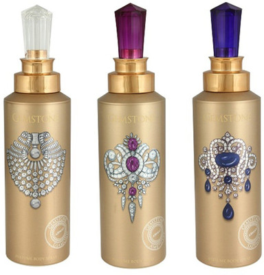 

Armaf Gemstone Diamond + Amethyst + Sapphire Body Spray - For Men & Women(600 ml, Pack of 3)