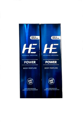 

HE Power Body Spray - For Men & Women(244 ml, Pack of 2)