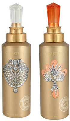 

Armaf Gemstone Diamond + Coral Body Spray - For Men & Women(400 ml, Pack of 2)