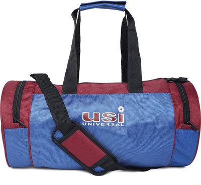 

USI UNIVERSAL Blue And Red Duffel Bag Gym Bag(Blue, Red)
