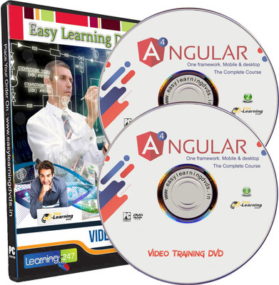

Easylearning Learn Angular 4 - The Complete Course Video Training on 2 DVDs(DVD)