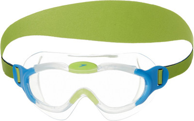 

Speedo Sea Squad Mask Swimming Goggles(Blue), Blue/green