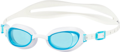 

Speedo Aquapure Swimming Goggles(White), White/blue