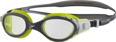 Speedo Futura Biofuse Flexiseal Goggles Swimming Goggles(Yellow), Green/clear