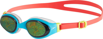 

Speedo Holowonder Goggles Swimming Goggles(Red), Red/blue
