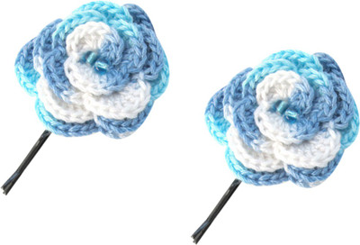 

LA Riyo Crochet Handmade Clip 151 Hair Clip(Multicolor)