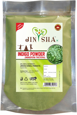 

JINISHA HERBAL PRODUCTS NATURAL INDIGO POWDER (Indigofera Tinctoria) Hair Color(BLACK, BROWN, GREEN)