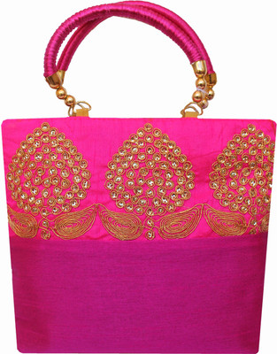 

Milan's creation Hand-held Bag(Pink)
