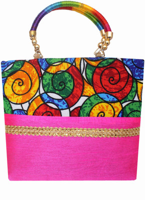 

Milan's creation Hand-held Bag(Pink)