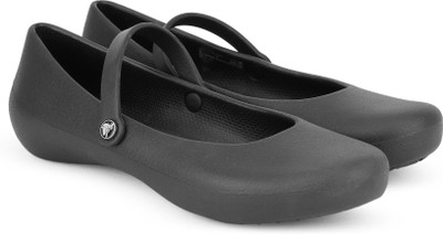 

Crocs Girls Strap Ballerinas(Black