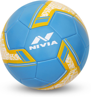 

Nivia SPINNER MACHINE STITCHED FOOTBALL (ARGENTINA ) Football - Size: (Pack of 1, Blue