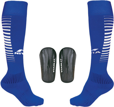

Nivia Combo of Wisdom Shinguard (L) & Encounter Stocking (L) Football Kit