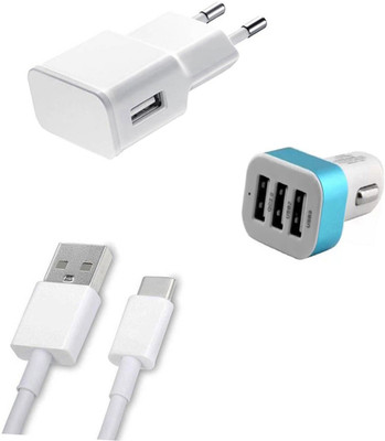 DAKRON Wall Charger Accessory Combo for Honor V10(White)