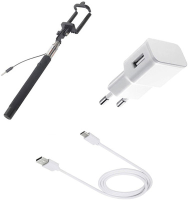 DAKRON Wall Charger Accessory Combo for HTC U Ultra(White)