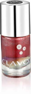 

Clavo Long Wear Glitter Nail Polish Red CARNIVAL