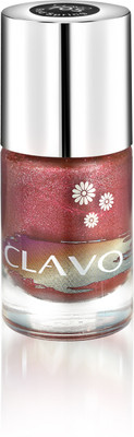 

Clavo Long Wear Glitter Nail Polish Pink RED SPRING