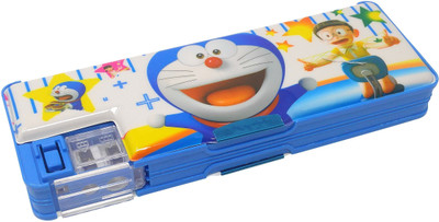 

Parteet Box Cartoon Art Plastic Pencil Box(Set of 1, Multicolor)