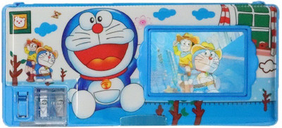 

Parteet Box Cartoon Art Plastic Pencil Box(Set of 1, Multicolor)