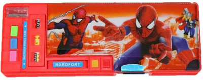 

Parteet Box Cartoon Art Plastic Pencil Box(Set of 1, Multicolor)