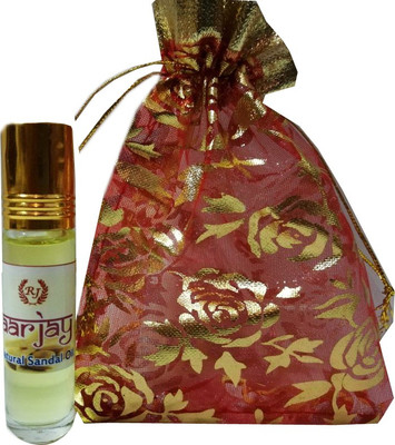 

Aarjay Natural Sandal Oil With Roller Tip Perfume - 8 ml(For Men & Women)