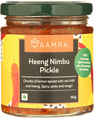 

AAMRA Heeng Nimbu Pickle Lemon Pickle(190 g)