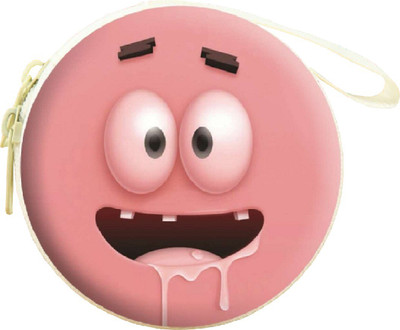 

Jadebin Round Zip Earphone Cable Earbuds SD Card Carrying Bag Coin Purse(Pink)