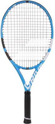 

Babolat PURE DRIVE JUNIOR 25, Grip Size - 0 (3.375") Black, Blue Strung Tennis Racquet(Grip Size 0 - 3.75 Inches, 240 g)