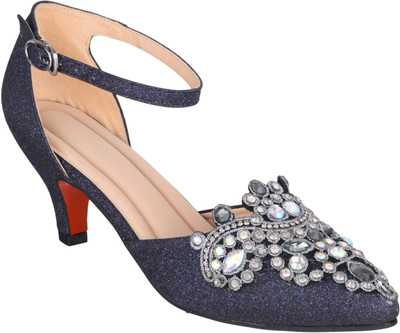 Womens Footwear Buy Heels (Womens Footwear) online in India PIPILIKA Wedding 5555 Golden Maroon High Heel Indian Ethnic