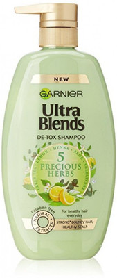 

Garnier Ultra Blends 5 Precious Herbs Shampoo, 640ml(640 ml)
