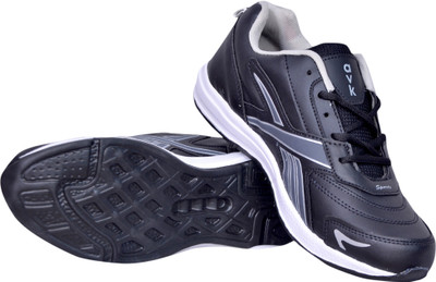 

SPORTER Hytech Air Black Running Shoes For Men(Black, Grey, Natural