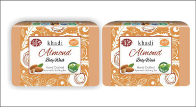 

KHADI MEGHDOOT AYURVEDIC ALMOND BODY WASH 125 GM PACK OF 2(250 g, Pack of 2)
