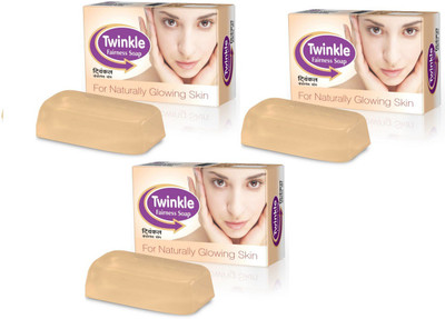 

Twinkle fairness soap pack of 3(.225 g, Pack of 3)
