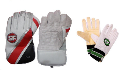 

SF TEST Wicket Keeping Gloves (Men, Multicolor)