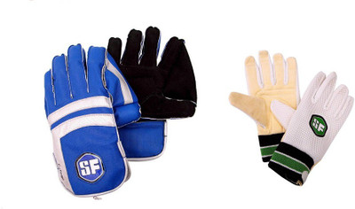 

SF COLLEGE WICKET KEEPING GLOVES Wicket Keeping Gloves (Men, Multicolor)