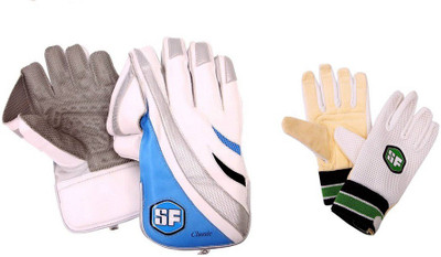 

SF CLASSIC PRO Wicket Keeping Gloves (Men, Multicolor)