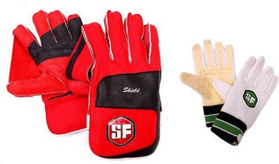 

SF SHIELD Wicket Keeping Gloves (Men, Multicolor)