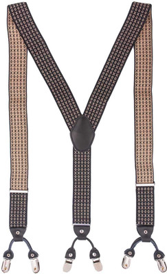 

The Tie Hub Y- Back Suspenders for Men(Multicolor)