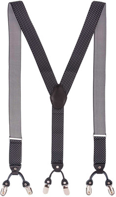 

The Tie Hub Y- Back Suspenders for Men(Multicolor)