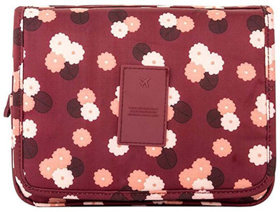 

ROYALDEAL Cosmetic Pouch(Maroon)