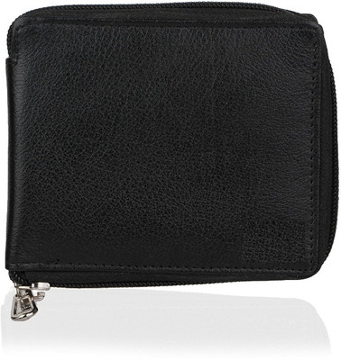 

fosso Men Black Artificial Leather Wallet(10 Card Slots)