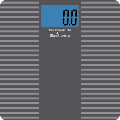 

Sknol 7245 SK Grey Weighing Scale(Grey)
