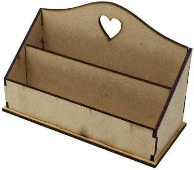 

Tootpado Unfinished MDF Blanks Wood Cutout - Letter Stand [17.8x7.6x12 cm](CMDF21) - For Decoupage Crafts Artwork
