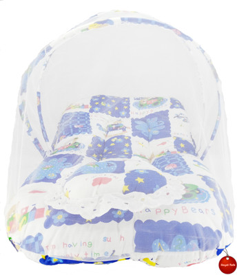 

Aayat Kids Buy Premium Heavy New Born Relax06 Baby Bed Crib(Fabric, Blue)
