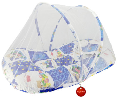 

Aayat Kids Buy Premium Heavy New Born Relax04 Baby Bed Crib(Fabric, Blue)