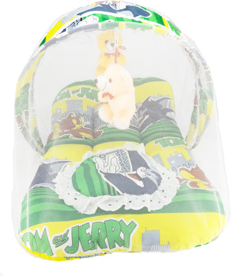 

Aayat Kids SmartBuy Premium TOM & JERRY Heavy New Born Relax with Play Hanging Teddy 05 Baby Bed Crib(Fabric, Multicolor)