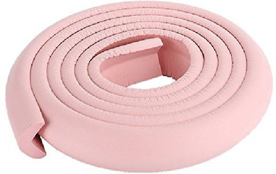 

Jadebin 2m Kid Safety Soft Foam Protective Cushion Bumper Desk Table Furniture Edge Corner Guard Strip With Tape(Baby Pink)