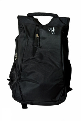 

sceva Casual Laptop Backpack- Black 25 L Laptop Backpack(Black)